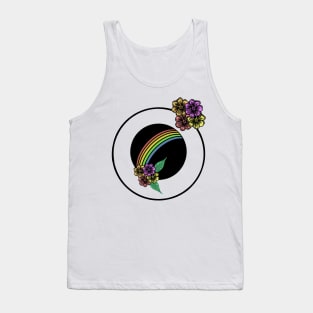 Abstract Solar Eclipse wi Tank Top